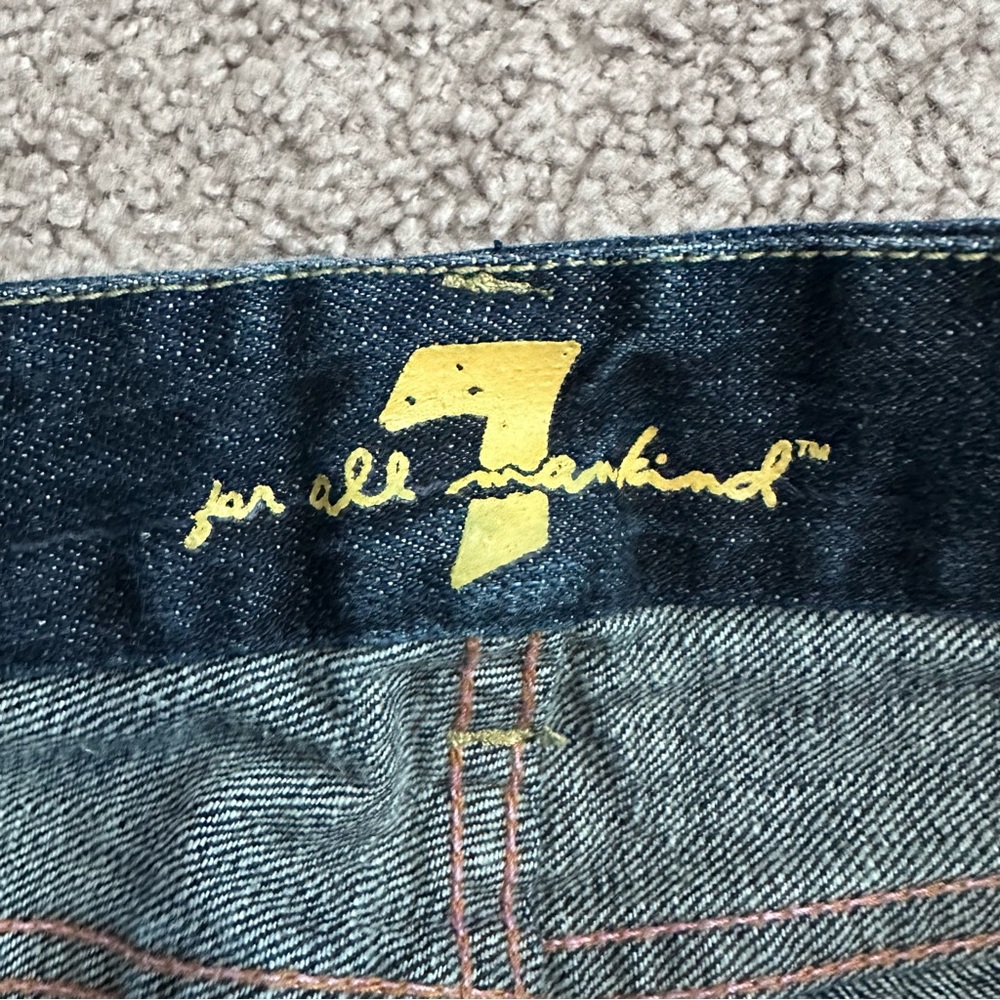 7 For All Mankind A Pocket Flare Jeans Womens 26 - Picture 10 of 14